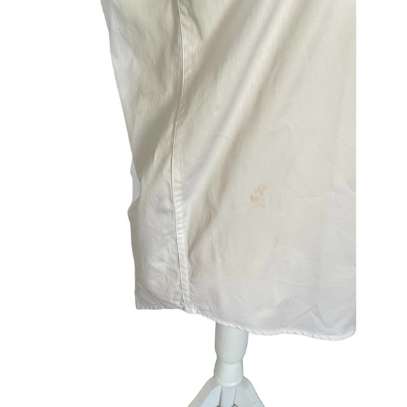 NWT $298 Pink Tartan Womens Button-Up Stud Collar Shirt Long sleeve Sz 2 - Picture 8 of 11